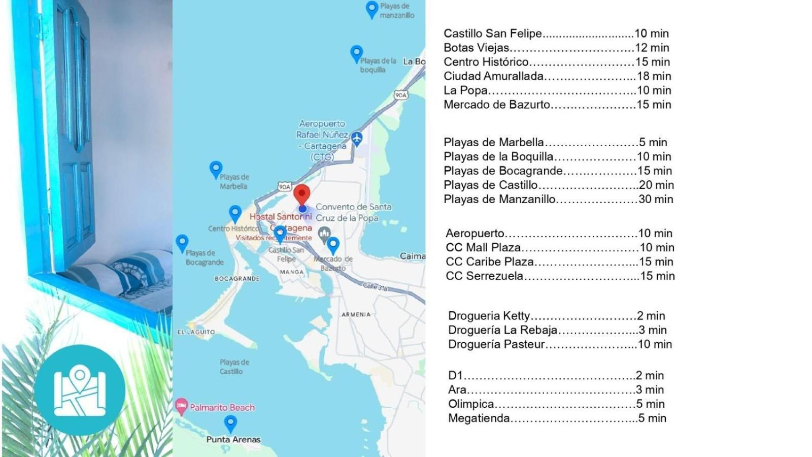 Casa Santorini Hotel Cartagena Luaran gambar